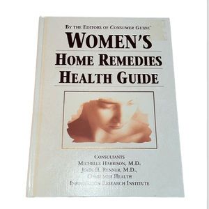 WOMENS HOME REMEDIES HEALTH GUIDE HARDCOVER BOOK BY CONSUMER GUIDE